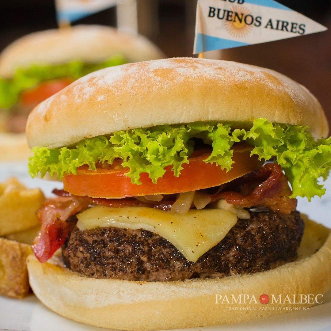 hamburguesas en cali - pampa malbec